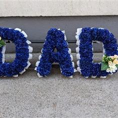 DAD Massed Letters Artifical
