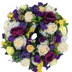 Artifical open wreath 