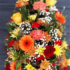 Orange &amp; Gold Spray